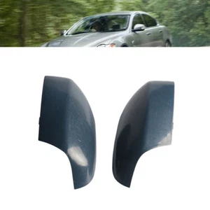 Pair Outside Door Side Rear View Mirror Cover Cap For VOLVO XC70 2007-2016 - Picture 1 of 3