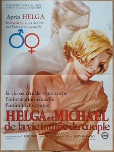 affiche cinéma film Helga et Michael 60 x 80 cm 1968 - Imagen 1 de 1