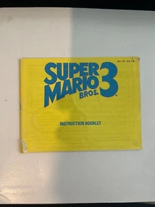 NES Super Mario Bros 3 Nintendo nur Bedienungsanleitung - Bild 1 von 2
