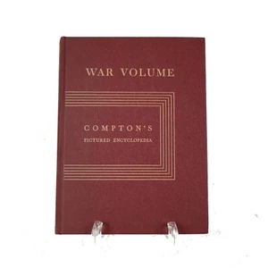 War Volume Compton's Pictured Encyclopedia Hardcover Book - Picture 1 of 12