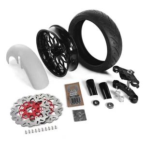 For Harley 21" Front Fat Big Wheel Builders Kits street Road Glide Wide 14-24 - Picture 1 of 6