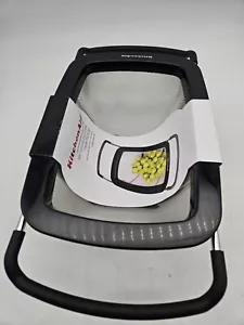 KitchenAid Expandable Stainless Steel Colander, One size, Black - Picture 1 of 2