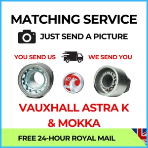 VAUXHALL Astra K & Mokka Wheel nut bolt Key Security Locking Master Remover key - Picture 1 of 4