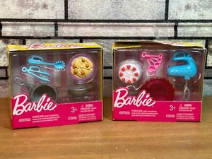 Barbie Kitchen Accessory LOT Cake Bake & Pasta Meatballs, We Ship Daily USPS - Picture 1 of 1