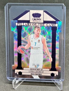 2023/24 Euroleague Crown Royale Pillars LUKA DONCIC Purple Die-Cut 25/25 #15 - Picture 1 of 2
