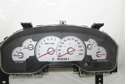Speedometer Instrument Cluster Panel 04 05 Mercury Mountaineer 107,157 Miles - Image 1 of 4