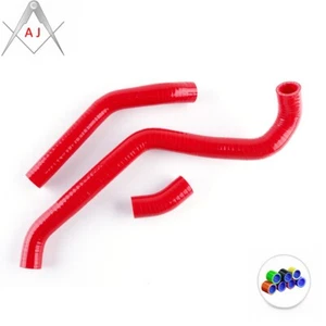 Red For Yamaha XT 660 R XT 660 X 2004-2015 Silicone Radiator Coolant Hose - Bild 1 von 6