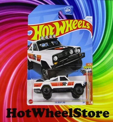 Карта 2024 Hot Wheels White '73 JEEP J10 Hot Trucks No91 HW60-041825 - Изображение 1 из 4