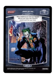 JOKE'S ON YOU U82-JL THE JOKER 2017 Panini DC MetaX Justice League Uncommon - Picture 1 of 2