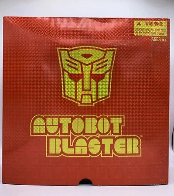Transformers 2010 SDCC San Diego Comic Con Exclusive Autobot Blaster Figure MISB - Image 1 of 4