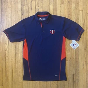 Minnesota Twins MLB Genuine Merchandise TX3 Polo Shirt Mens Size Small - Picture 1 of 6