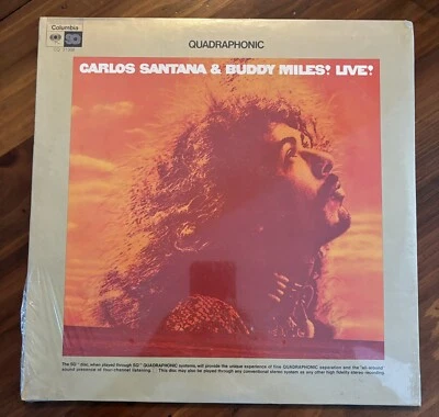 Santana  Carlos Buddy Miles  Sealed SQ Quad Quadraphonic Lp Beautiful! - Image 1 of 2