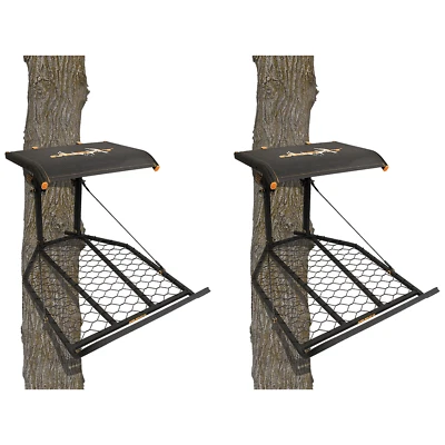 the Boss XL Wide Stance Hang on 1 Person Hunting Tree Stand (2 Pack) - Image 1 of 4