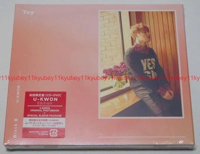 Block B Toy Japanese Version First Limited Edition U-KWON CD DVD Photobook Japan - Image 1 of 2