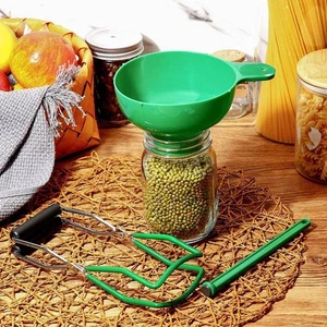 Canning Kit Tools Set, 6 Pieces Home Canning Supplies Kits, Green J3W4 - Picture 1 of 7