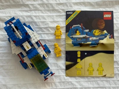 Vintage LEGO 6892 Modular Space Transport — 100% complete w/ minifigs, manual - Image 1 of 4