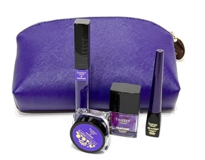 BUTTER LONDON x PANTONE Color of the Year ULTRA VIOLET Set of 4 + Bag NEW - Picture 1 of 4