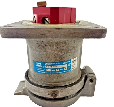 CROUSE HINDS AR642-S22 60 AMPS 3 WIRE 4 POLE ARKTITE RECEPTACLE - Image 1 of 4