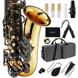 Saxophone E Flat Alto Saxophone: Saxofón Alto for Professional, Sax for Begin... - Picture 1 of 8