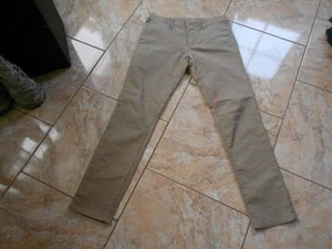 Carhartt Sid Pant Trousers W33 L34 Beige With Defects #H7006 - Picture 1 of 1
