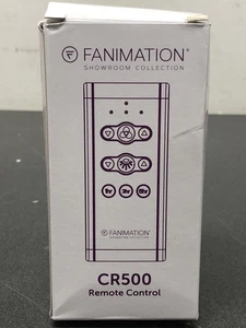 Fanimation CR500 Non-Reversible Fan and Light Remote - White - Picture 1 of 12