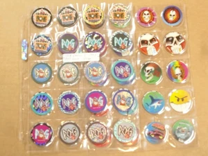 POGS/MILKCAPS POG POGPOURRI SERIES I (BLACK BACK) COMPLETE SET OF 70 SHEETED - Picture 1 of 10