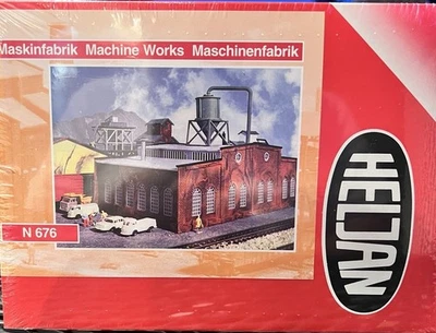 HELJAN, N scale, #676 Machine  Works, NIB - Image 1 of 2