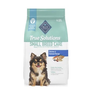 Blue Buffalo True Solutions Small Breed Care Dog Food 4 lb Real Chicken - Picture 1 of 11