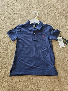 Polo Ralph Lauren Little Kids Cotton Mesh Poloshirt Frühling Navy Gr. 3/3T NEU - Bild 1 von 5