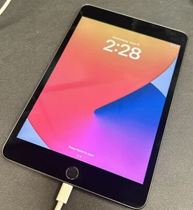 Apple iPad Mini (5th Generation) 64GB, Wi-Fi, 7.9in Space Gray A2133 - Picture 1 of 3