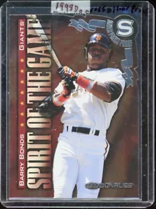 RARE 1998 Donruss Barry Bonds Silver Proof card #414 NM+ 1,500 Sets PIRATES - Picture 1 of 2