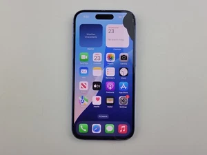 Apple iPhone 16 (A3081) 128GB - Blu (Spectrum) - *DANNEGGIATO* - IMEI regolare - J9518 - Foto 1 di 12