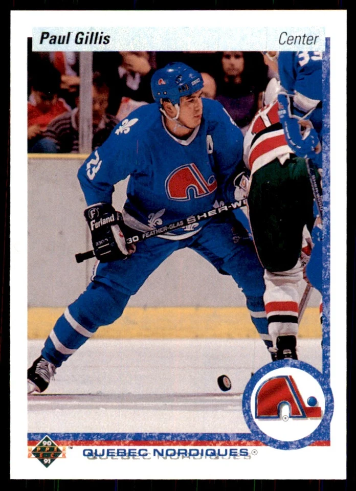 1990-91 Upper Deck Paul Gillis Hockey Cards #49 - Image 1 of 2