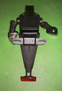 KAWASAKI ZX-10R NINJA KENNZEICHENHALTER MIT ORIGINAL BLINKER - Bild 1 von 1