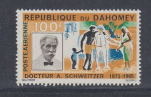 Dahomey 1966 Medicine Schweitzer Sc C31 Mint Lightly Hinged - Picture 1 of 1