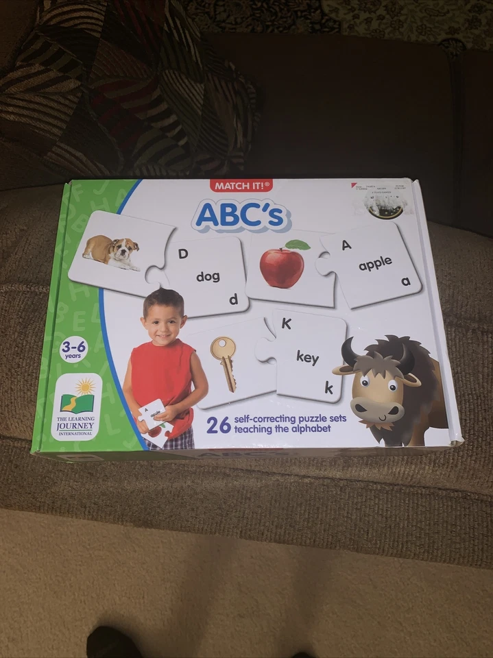 The Learning Journey Match It ABCs Kids Alphabet Puzzle