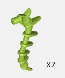 LEGO - Appendage Spiky / Bionicle Spine, Seaweed, Vine - - CHOOSE YOUR COLOR !! - Picture 1 of 5