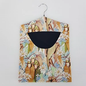 Peg Bag Handmade Snugglepot & Cuddlepie Leaf Lined Laundry Clothes Peg Holder - Picture 1 of 9