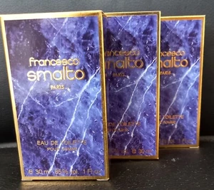 FRANCESCO SMALLTO, 3 STÜCK, 30ML/1,0FL.OZ EDT, FRANKREICH - Bild 1 von 2