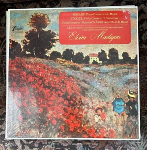 SEALED: Maria Tipo - Mozart & Vivaldi / Elvira Madigan / Turnabout  TV 34800 - Picture 1 of 2