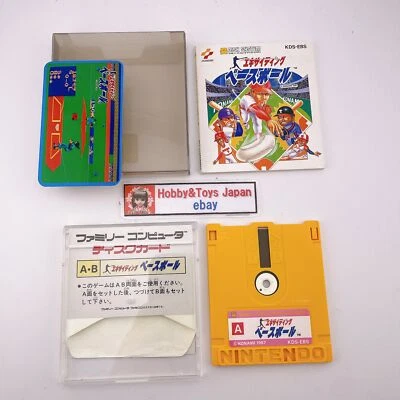 Nintendo Famicom Disk System Exciting Base Ball Konami 1987 Japan Retro 0001 JP - Image 1 of 4