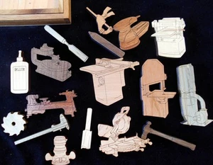Woodworkers Challenge Puzzle Made in USA Creative Crafthouse - Picture 1 of 5