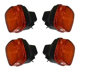 Blinkers Complete Set of 4 Front & Rear For Honda XL 185 S 1980 - Picture 1 of 2