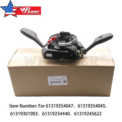 OEM Steering Column Switch for 12-19 BMW 528i 535i 550i F10 9245622 - Image 1 of 4