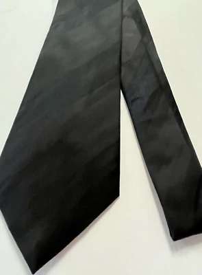 Covington Men's Accessory Tie Necktie Black Shades Stripe Silk Stain Resistant - Image 1 of 4