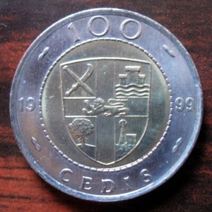 GHANA - 100 CEDIS 1999 KM# 32 - Picture 1 of 2