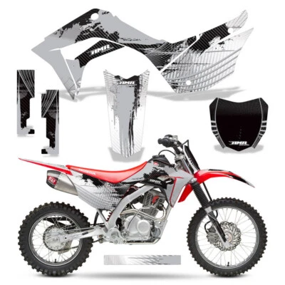 Pegatinas gráficas MX + #calcomanías PLT para Honda CRF125F 2019-2025 carbono X S Foto 1 de 2