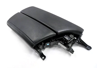 2012-2016 BMW 528i 535i 550i (F10) FRONT CENTER CONSOLE ARMREST LID (BLACK LCSW) - Image 1 of 4