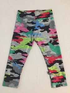 TEREZ GI Jane Multi-Color Camo Print Capri Leggings Big Girl's Size M New NWT! - Picture 1 of 12