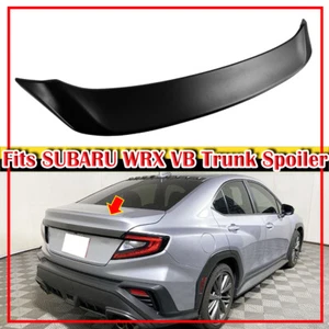 R Type Trunk Spoiler 2022-2025 Unpainted Fits SUBARU WRX STI 5th Sedan VB - Bild 1 von 5